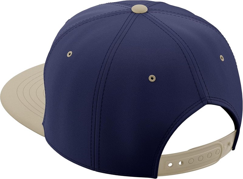 Daxton Store Classic Blank Snapback Flat Bill Visor Hat Cap One Size Adjustable Back - Image 3